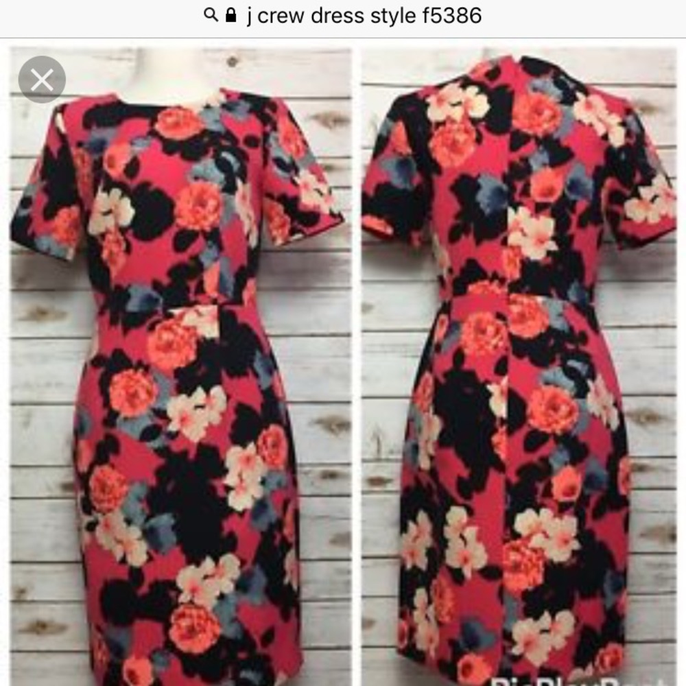 JCrew Mercantile floral dress